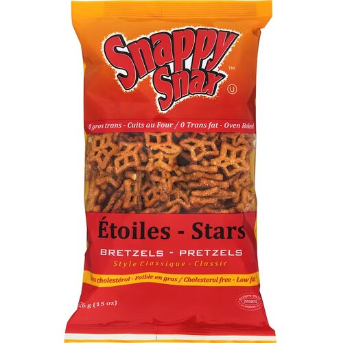 Snappy Snax Pretzel Stars