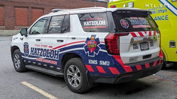 Hatzoloh EMS Vehicle Wrap
